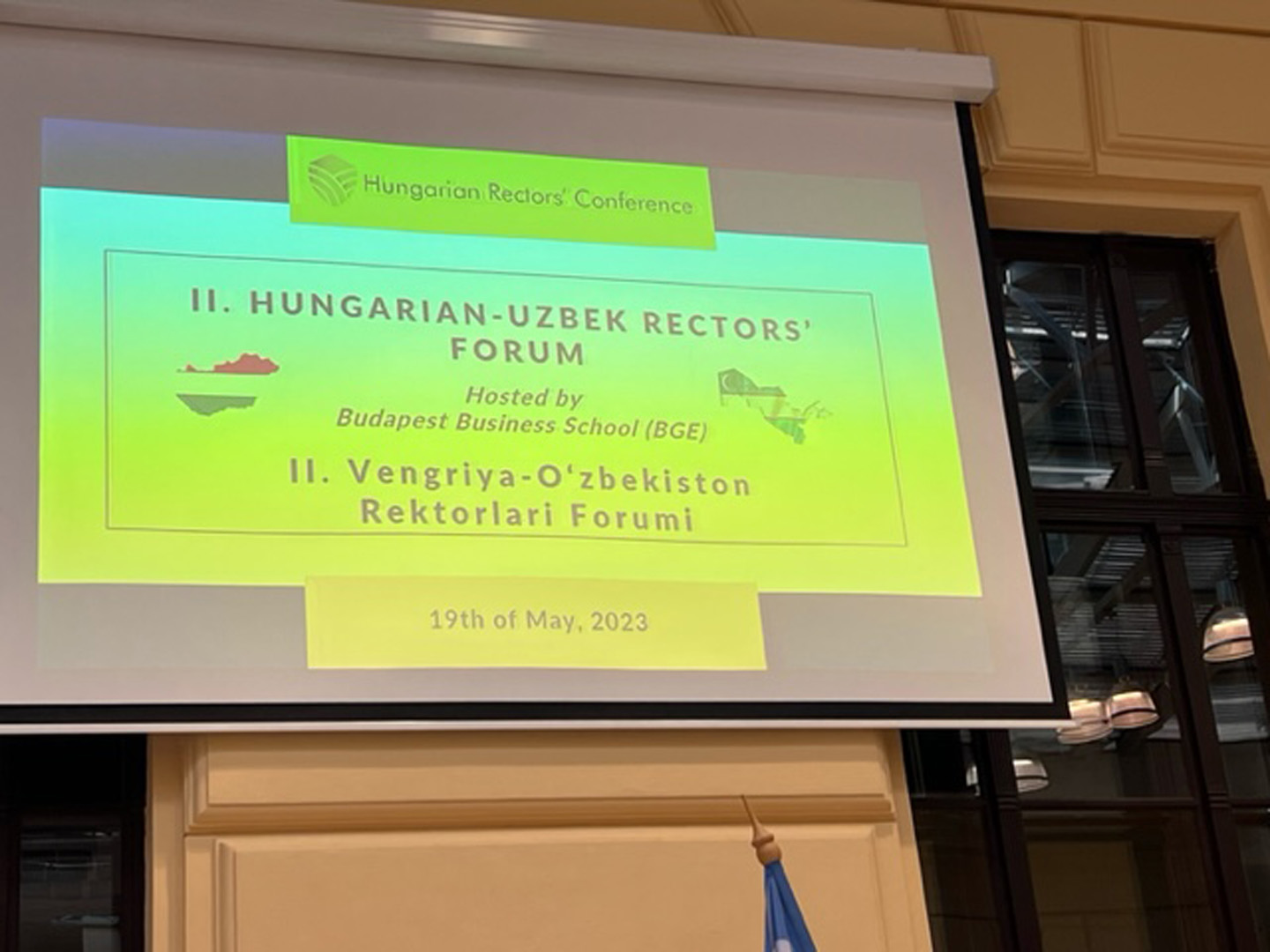 Hír bélyegképe: II. Magyar-Üzbég Rektori Fórumon vett részt egyetemünk rektora