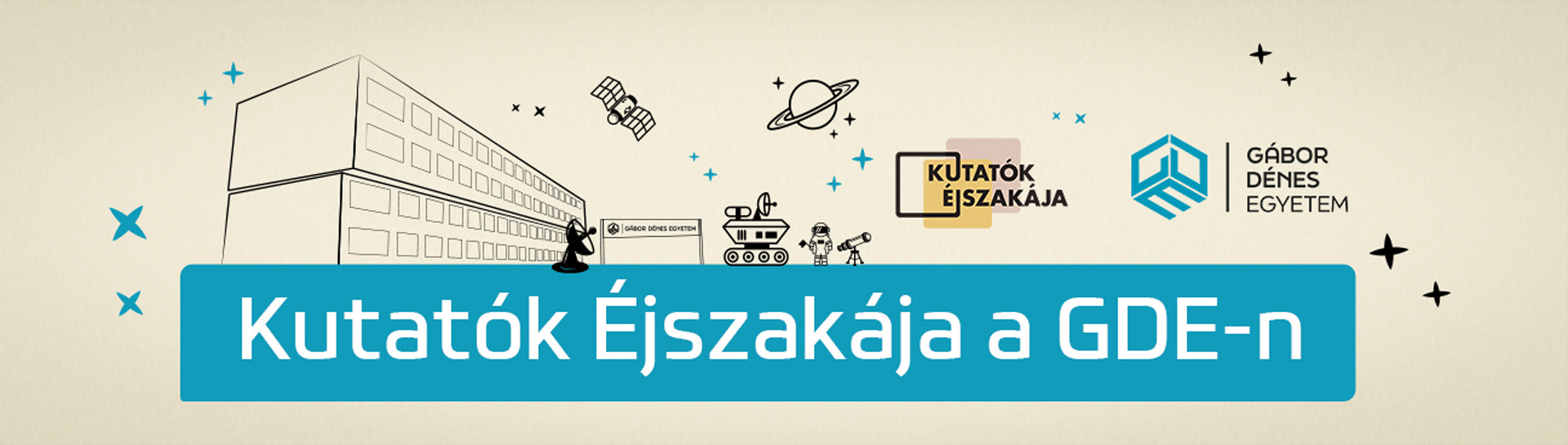 Hír bélyegképe: Kutatók éjszakája a GDE-n!