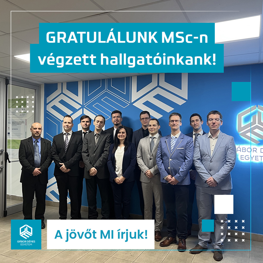 Hír bélyegképe: Sikeresen záróvizsgáztak a Mérnökinformatikus MSc képzés első dróntechnológiai specializációjának hallgatói