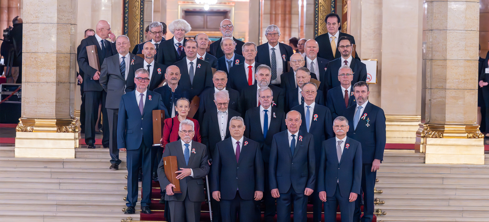 Hír bélyegképe: Palkovics László a márciusi 15-i kitüntetettek között