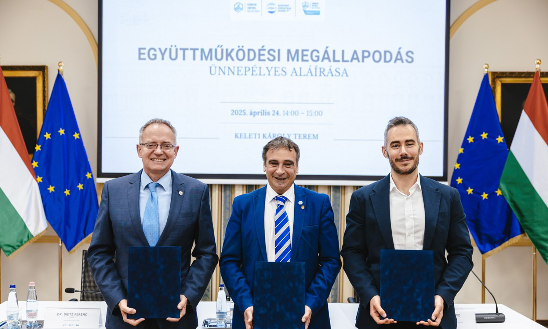 Hír bélyegképe: Stratégiai megállapodást kötött a Gábor Dénes Egyetem a Központi Statisztikai Hivatallal